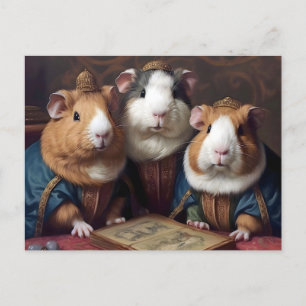 Renaissance-cavia's Briefkaart