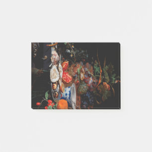 RENAISSANCE Dark Black Fruits and oysters Post-it® Notes