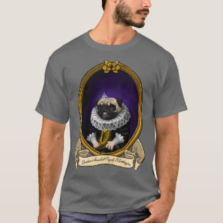 Renaissance Dog Duchess Annabell Pugslim Worthingt T-shirt