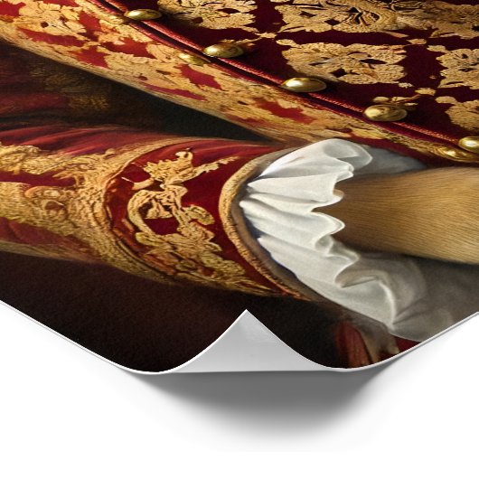 Renaissance Duke Bunny Poster (Hoek)