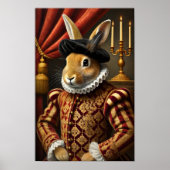 Renaissance Duke Bunny Poster (Voorkant)