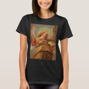 Renaissance engel die viool speelt Melozzo da Forl T-shirt