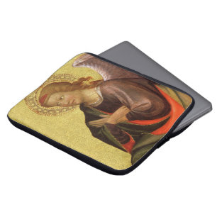 Renaissance engel door Meester van de Bambino Visp Laptop Sleeve