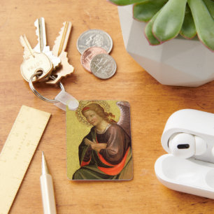 Renaissance engel door Meester van de Bambino Visp Sleutelhanger