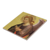 Renaissance engel door Meester van de Bambino Visp Tegeltje (Zijkant)