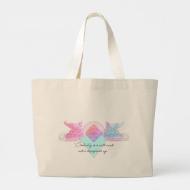 Renaissance extravagante heldere artistieke tas