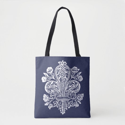 Renaissance French Fleur de Lis Tas (Voorkant)