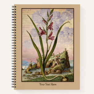 Renaissance Gladioli-Notitieboek Notitieboek