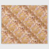 RENAISSANCE GROTESQUE FACE MET GOUDE WITTE VLOERIN CADEAUPAPIER (Vlak)