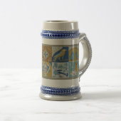 Renaissance Grottesche Pattern Cup Bierpul (Voorkant rechts)