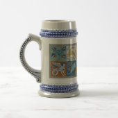 Renaissance Grottesche Pattern Cup Bierpul (Links)