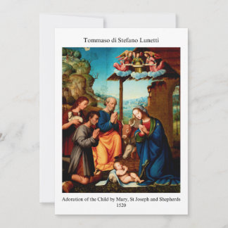 renaissance kerststal kerst Kaart