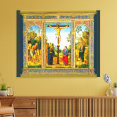 Renaissance Kruisiging van Christus Canvas Afdruk (Insitu (Woonkamer))