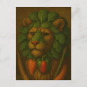 Renaissance Leeuwenportret Briefkaart (Voorkant)