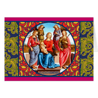 Renaissance Madonna en kinderkaart