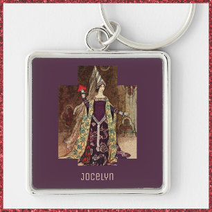 Renaissance Medieval Lady Sleutelhanger