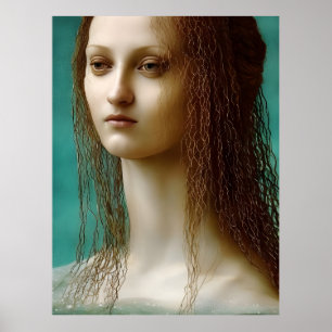 Renaissance Mermaid Poster