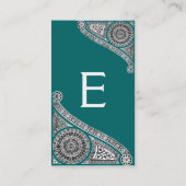 RENAISSANCE Monogram 1 Visitekaartje (Achterkant)