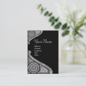 RENAISSANCE MONOGRAM 4 VISITEKAARTJE (Staand voorkant)