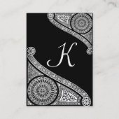 RENAISSANCE MONOGRAM 4 VISITEKAARTJE (Achterkant)