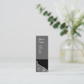 RENAISSANCE MONOGRAM MINI VISITEKAARTJE (Staand voorkant)