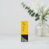 RENAISSANCE MONOGRAM MINI VISITEKAARTJE (Staand voorkant)