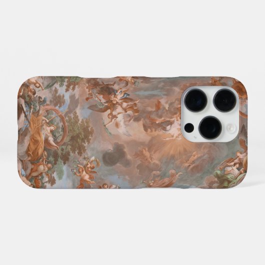 Renaissance Muurschildering Engelen Cherubs iPhone Hoesje (Achterkant horizontaal)