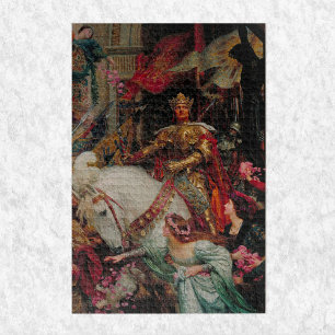 Renaissance Painting, de twee kronen van Dicksee Legpuzzel