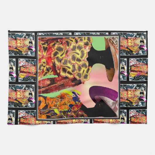 "Renaissance Radiance" Theedoek (Horizontaal)