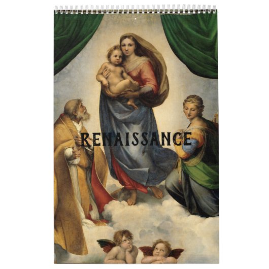 Renaissance – Rinascimento Kalender (Hoes)