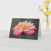 Renaissance Roos 1 Kaart (Gele Bloem)