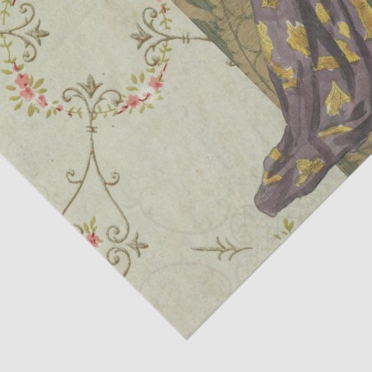 Renaissance Royalty-ontkoppelde-weefselpapier Tissuepapier (Detail)