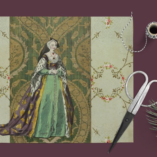 Renaissance Royalty-ontkoppelde-weefselpapier Tissuepapier