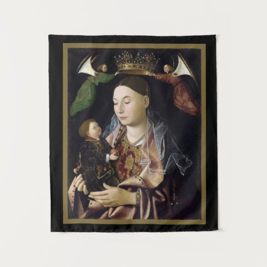 Renaissance sicilienne "Madonna et Tapisserie d'en (Devant)