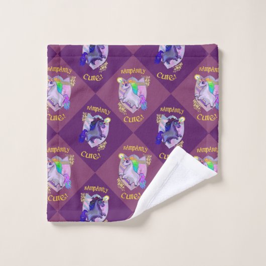 Renaissance Unicorne Rampons (Gant de toilette)