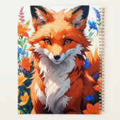 Renard à fleurs (Dos)
