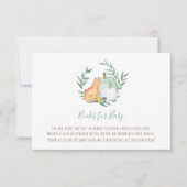 Renard Apportez une carte de livre - Novembre Baby (Devant)