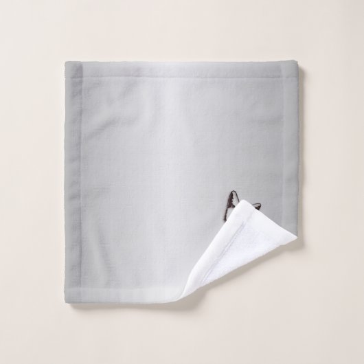 Renard argenté (Gant de toilette)