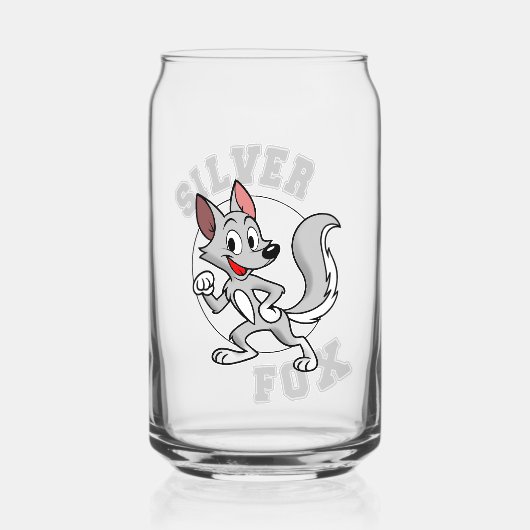 Renard Argenté Peut Verre (Recto)