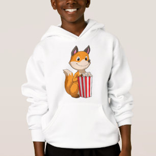 Renard avec Popcorn
