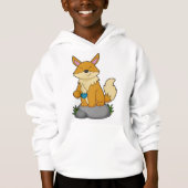 Renard avec tasse de café (Devant)