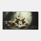 Renard câlin dans une forêt brumeuse  (Recto)