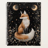 Renard céleste mystique et fleurs (Devant)