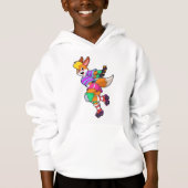 Renard comme Patineur Inline avec Patinage Inline (Devant)