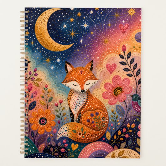 Renard dans le jardin étoilé (Devant)