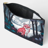 Renard dans le sac de voyage Accessoire de nettoya (Ouvrir)