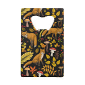 Renard d'automne sur noir (Dos)