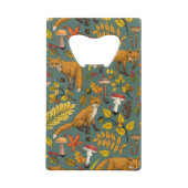 Renard d'automne sur pin vert (Dos)