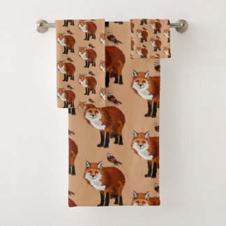 RENARD DE MONTAGNE ET HIBOU AMBRE