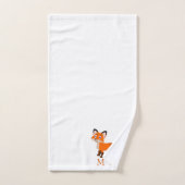 Renard Design Monogrammé (Serviette à main)